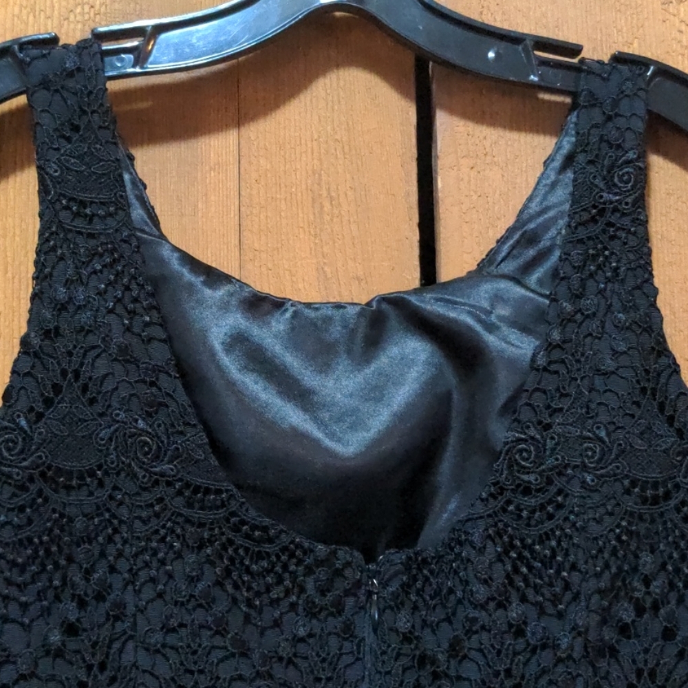 BHWM - Black Lace Pocket Dress - Picture 8 of 13